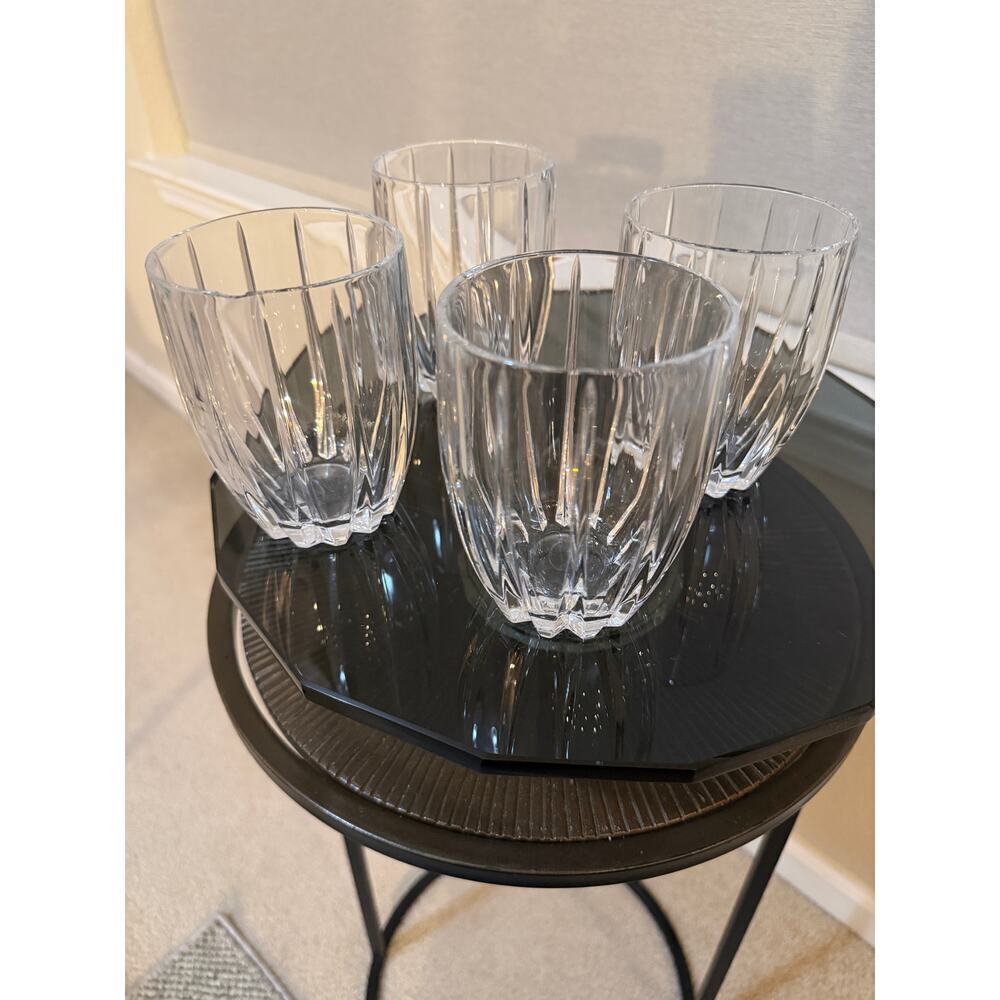 Marquis by Waterford Double Old Fashioned Glasses – Set of 3 + 1 Bonus Chipped
